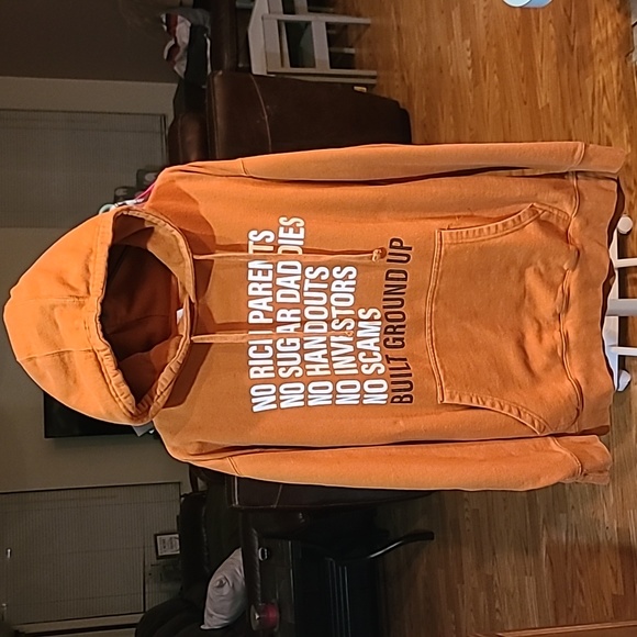 Star Tek Built Ground Up Pullover Hoodie Kangaroo Pockets Size XL - Picture 1 of 10